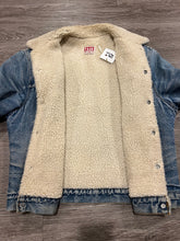 Load image into Gallery viewer, 1980’s Levi’s Denim Sherpa Jacket