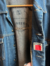Load image into Gallery viewer, Vintage Colorworks Oversized Denim Jacket - 2x