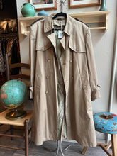 Load image into Gallery viewer, Vintage Tan Trench with Belt