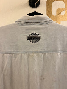 Vintage Denim Harley Davidson Cut-Off