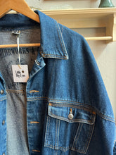 Load image into Gallery viewer, Vintage Colorworks Oversized Denim Jacket - 2x