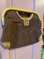 Vintage Corduroy Clutch