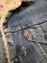 Load image into Gallery viewer, 1980’s Levi’s Denim Sherpa Jacket
