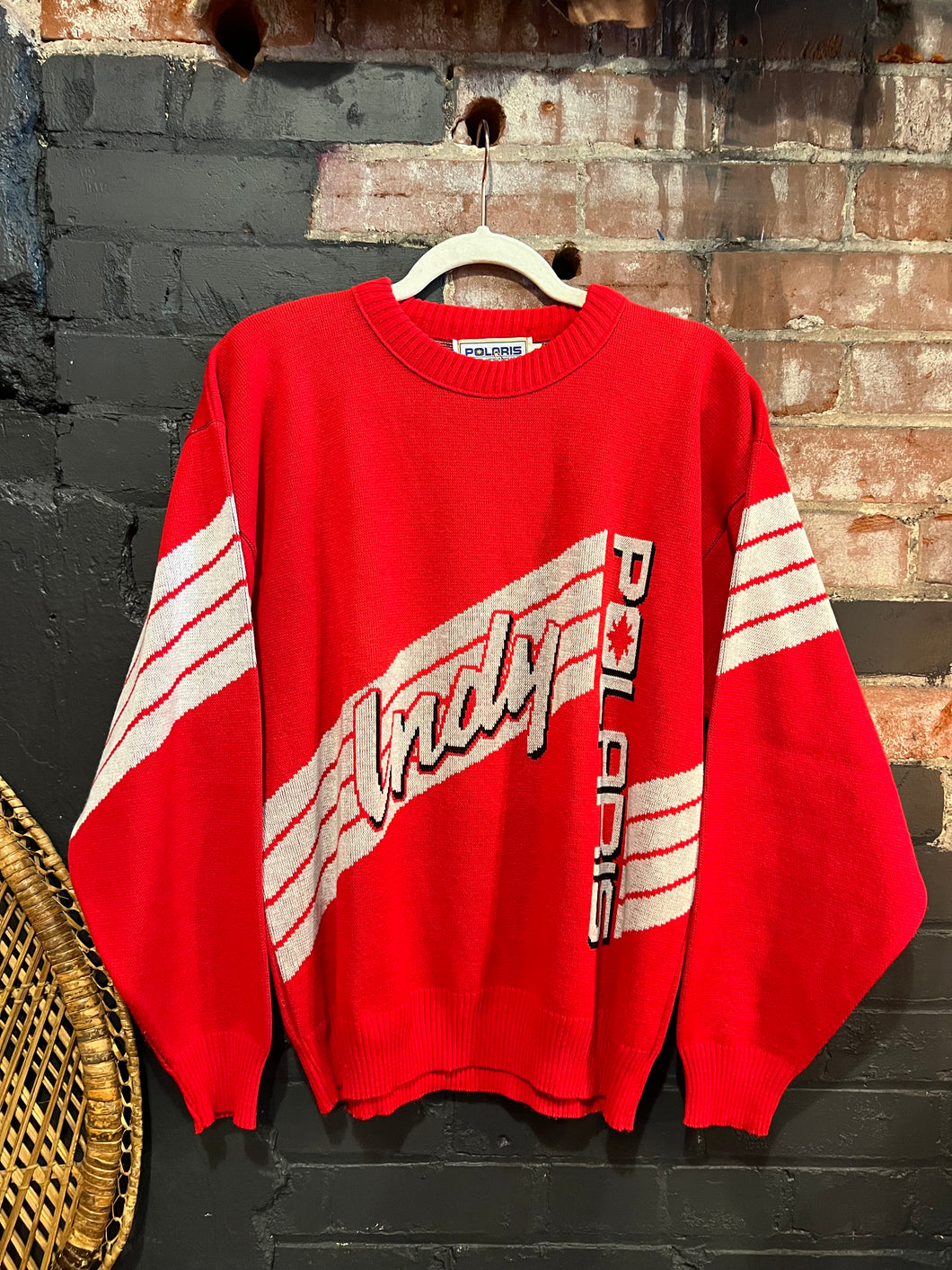Vintage Indy Polaris Knit Sweater
