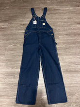 Load image into Gallery viewer, 1990/90s Blue Denim Carhartt Bib Overalls USA