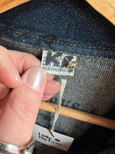 Load image into Gallery viewer, Vintage Colorworks Oversized Denim Jacket - 2x