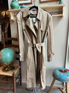 Vintage Tan Trench with Belt