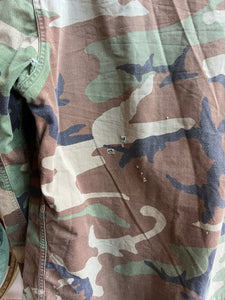 Vintage Surplus Camo Military Jacket - USMC