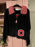 OSU Cardigan Sweater, Ohio State Buckeyes, Sz M