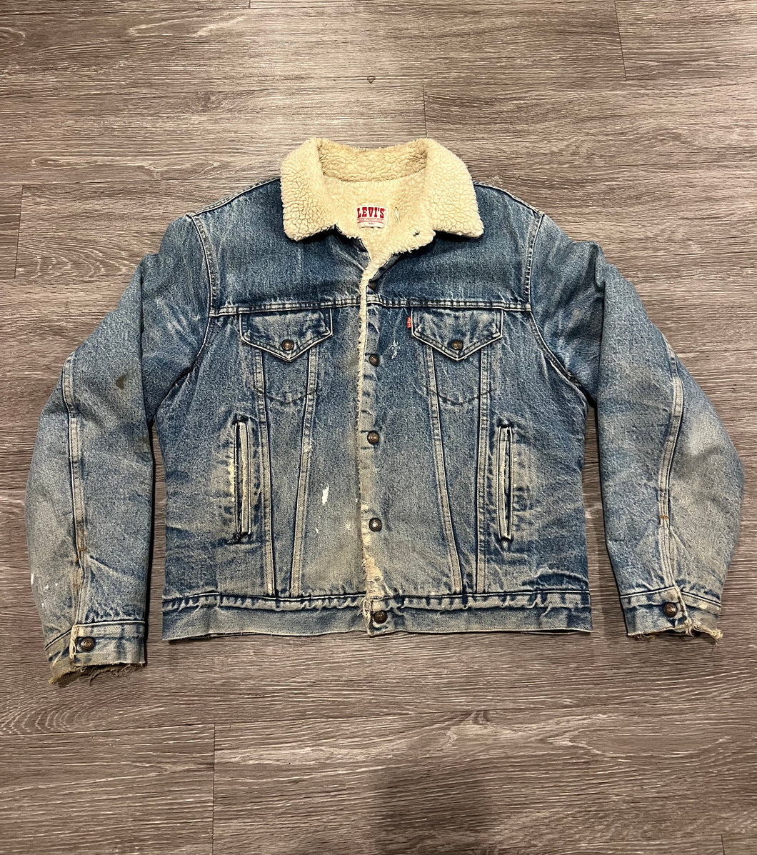 1980’s Levi’s Denim Sherpa Jacket