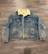 1980’s Levi’s Denim Sherpa Jacket