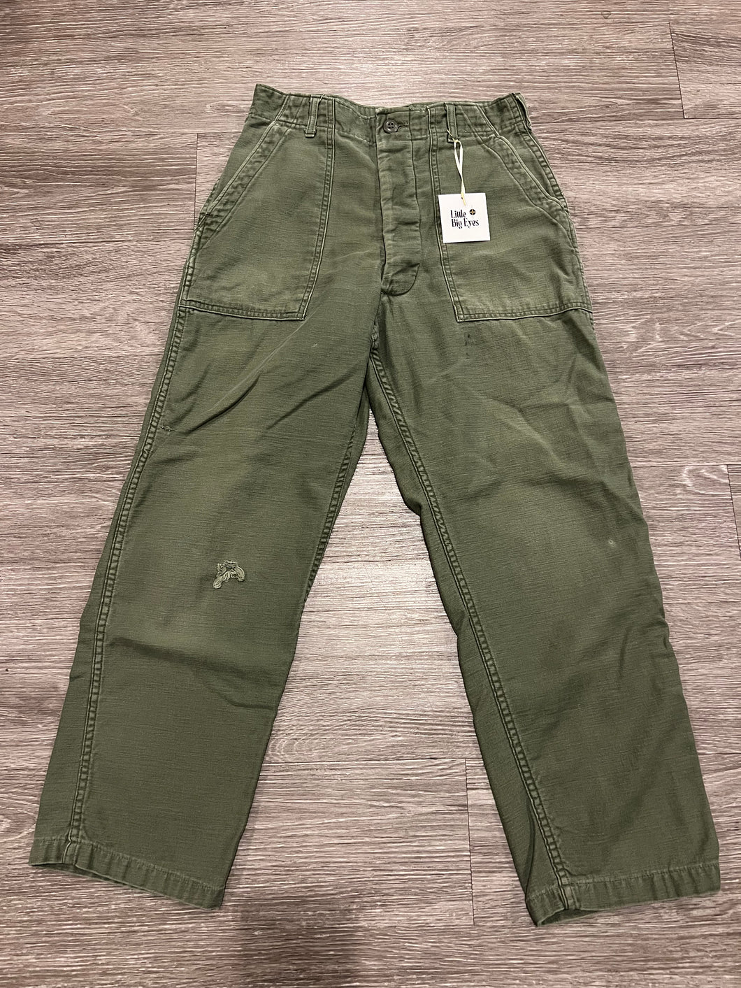 1972 Vietnam Era OG-107 Military Trousers