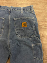 Load image into Gallery viewer, Flannel Lined Carhartt Carpenter Jeans