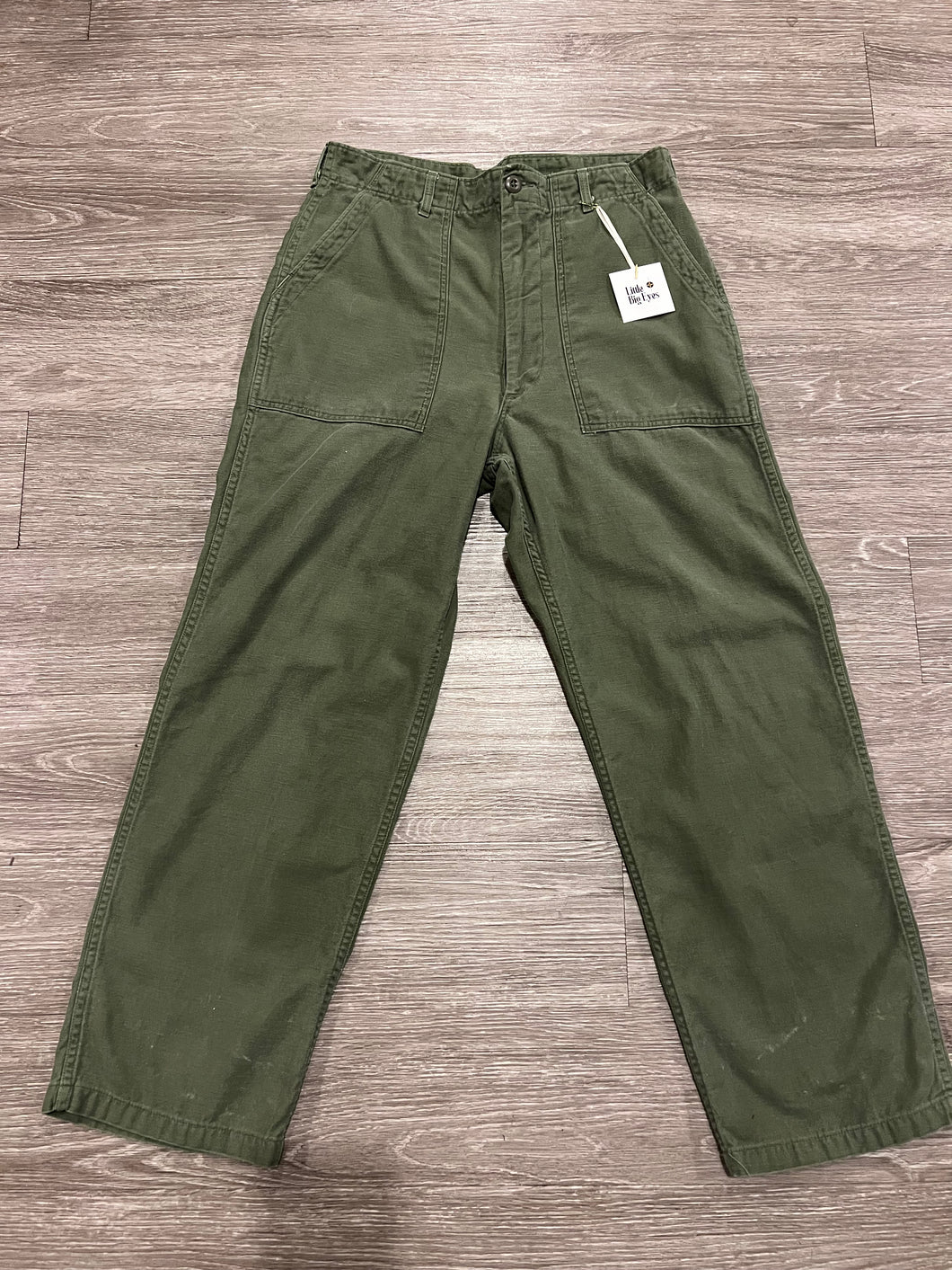 1970 Vietnam Era OG-107 Military Trousers