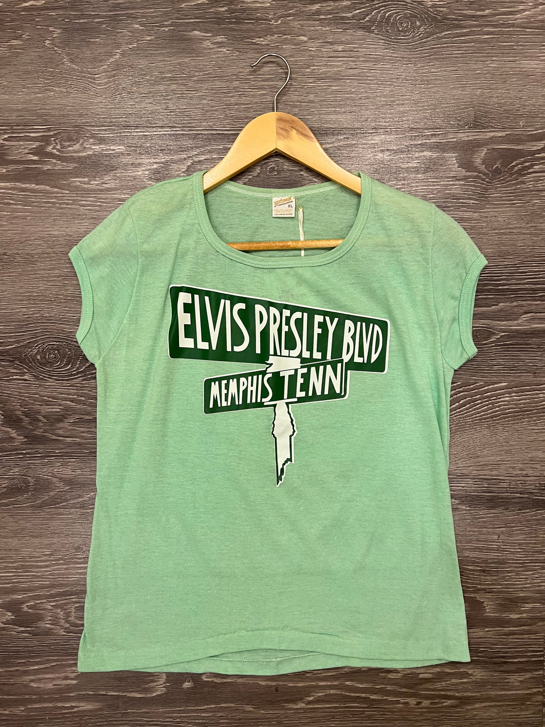 80s Elvis Presley Blvd. Graphic Tee