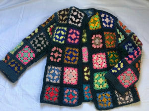 Multi-Colored Blanket Sweater