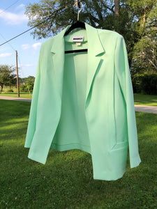 Vintage Lime Green Suit Jacket