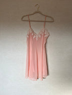 Sheer Pink Laced Nightie