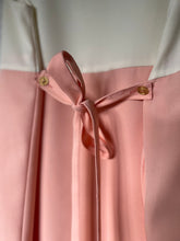 Load image into Gallery viewer, Vintage White/Pink Belted Dress