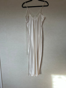 Vintage White Lace Nightgown Slip Dress